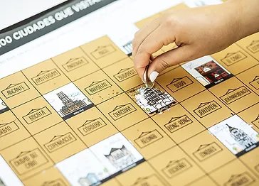 100 CIUDADES DEL MUNDO ENJOYERS BRAND - DISEÑADOR GRÁFICO FREELANCE MADRID ALRUBI