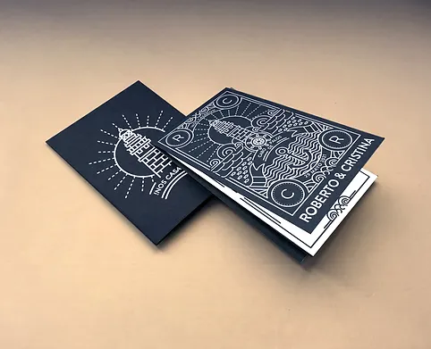 INVITACIÓN DE BODA ILUSTRADA - DISEÑADOR GRÁFICO FREELANCE MADRID ALRUBI