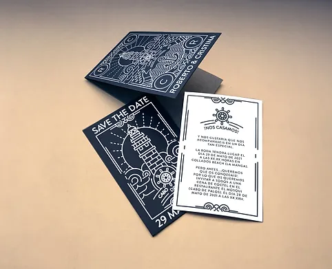 INVITACIÓN DE BODA - DISEÑADOR GRÁFICO FREELANCE MADRID ALRUBI