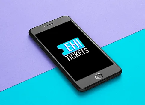 logotipo eh! tickets alrubi portfolio