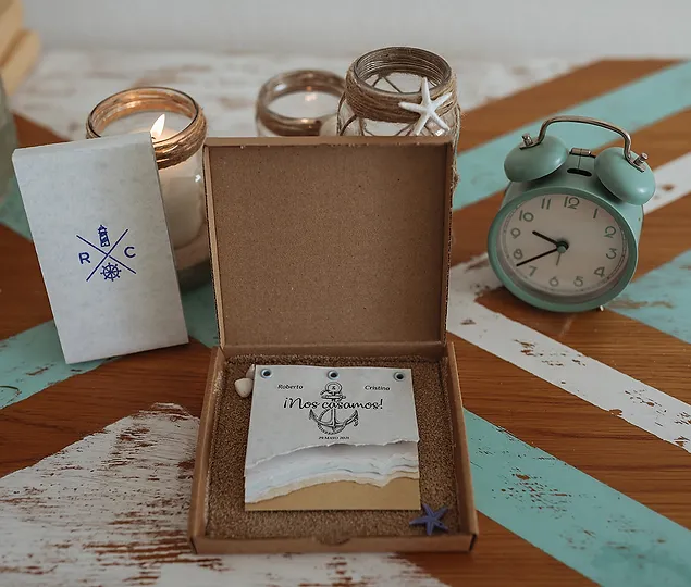 INVITACIÓN DE BODA PLAYERA - DISEÑADOR GRÁFICO FREELANCE MADRID ALRUBI