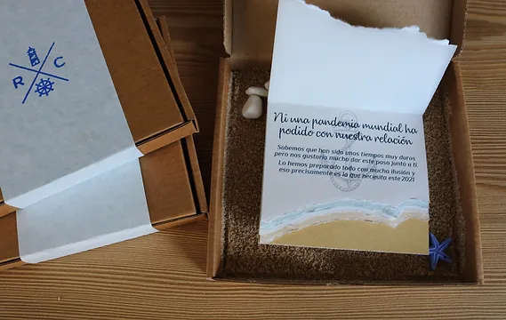 INVITACIÓN DE BODA PLAYERA - DISEÑADOR GRÁFICO FREELANCE MADRID ALRUBI