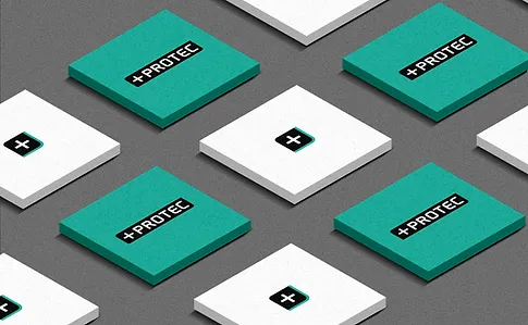 +protec identidad corporativa - diseñador gráfico freelance alrubi