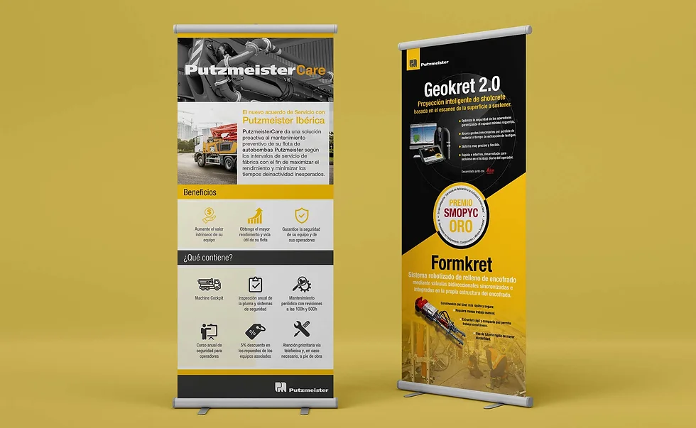 PUTZMEISTER - DISEÑADOR GRAFICO FREELANCE MADRID ALRUBI