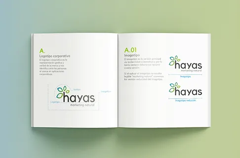 REDISEÑO IDENTIDAD CORPORATIVA HAYAS - DISEÑADOR GRÁFICO FREELANCE MADRID ALRUBI